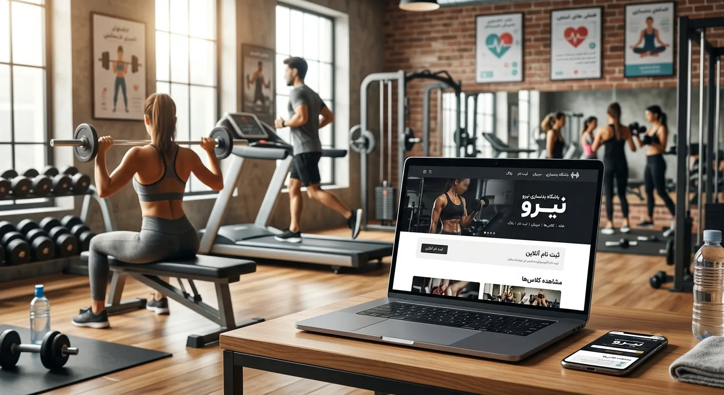 طراحی سایت باشگاه