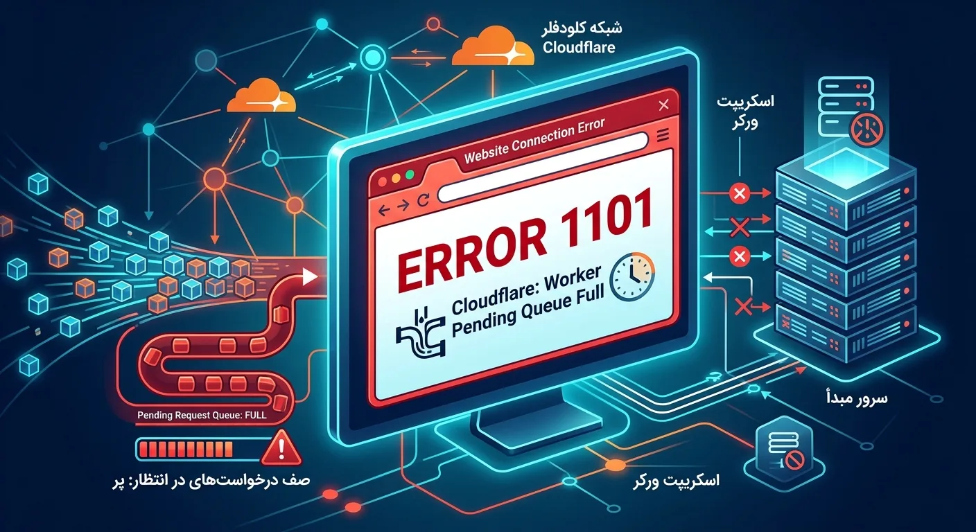 خطای 1101 کلودفلر چیست؟ Error 1101 Cloudflare