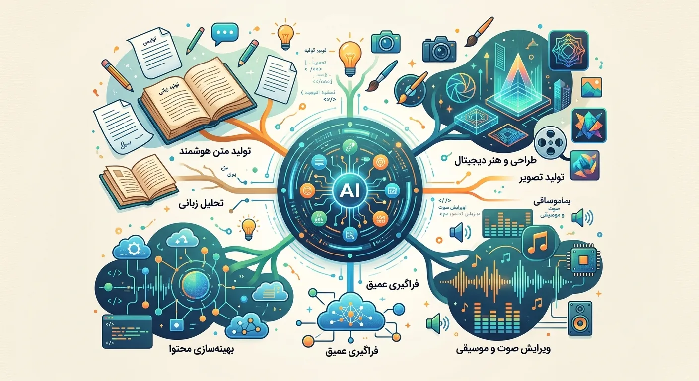 بهترین هوش مصنوعی برای تولید محتوا در سال ۲۰۲۶