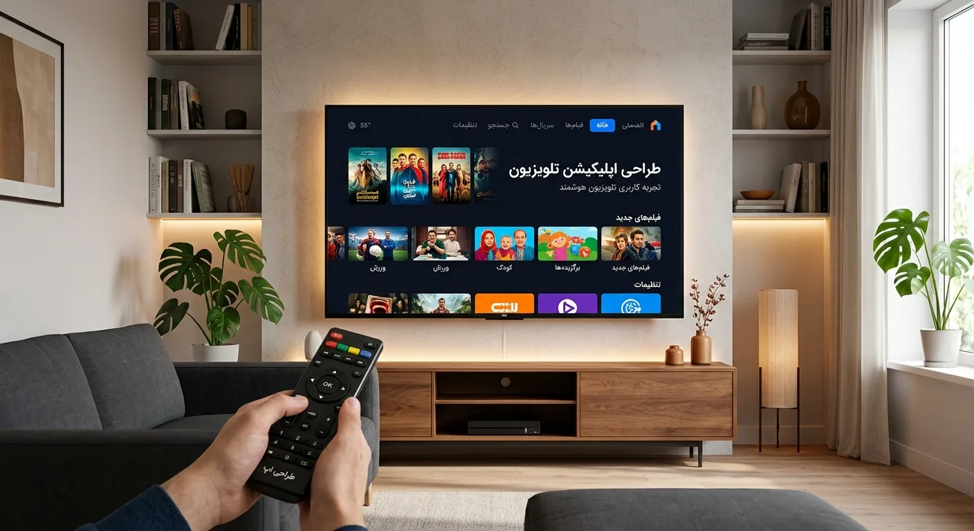 طراحی اپلیکیشن تلویزیون