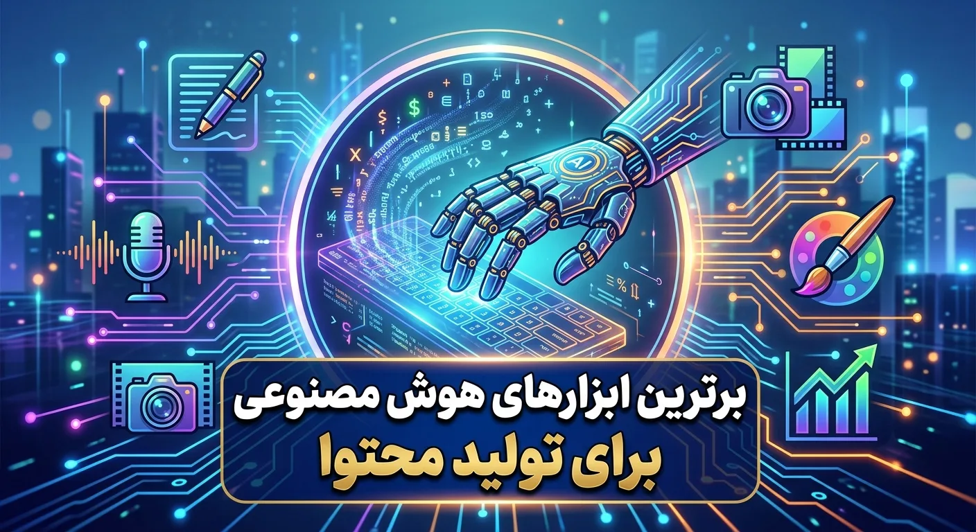 بهترین هوش مصنوعی برای تولید محتوا در سال ۲۰۲۶