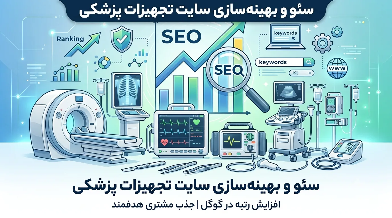 سئو سایت تجهیزات پزشکی